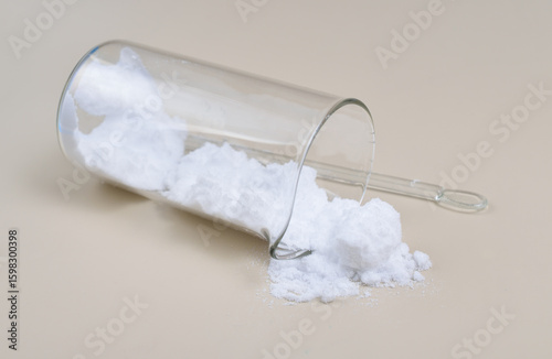Ammonium chloride is an inorganic chemical compound with the chemical formula NH4Cl. It is an ammonium salt of hydrogen chloride