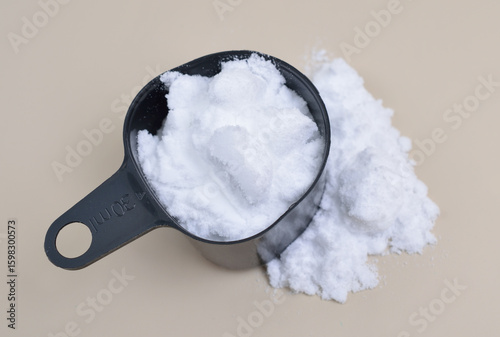 Ammonium chloride is an inorganic chemical compound with the chemical formula NH4Cl. It is an ammonium salt of hydrogen chloride