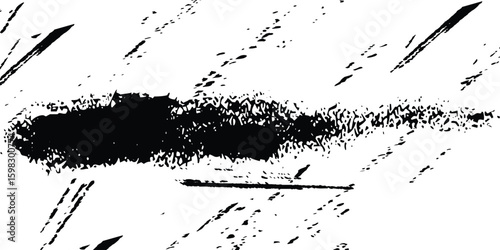 Digital Static Glitch Texture – High-Contrast B&W Noise Pattern for Futuristic Grunge Visuals. Dirty Concrete Grunge Texture – Harsh Black and White Surface for Industrial and Graphic Design Projects