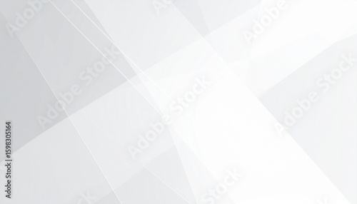 Clean White Gray Linear Pattern Design