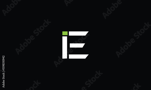 IE,EI,E,I,I,E abstract, letters, logo, monogram, style, symbols, ambitions, icons, 
