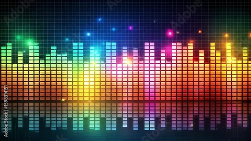 Wallpaper Mural Vibrant Beats The Visual Symphony of Music Torontodigital.ca