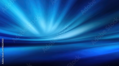 Vibrant blue abstract background with smooth waves perfect for creative projects and digital designs.