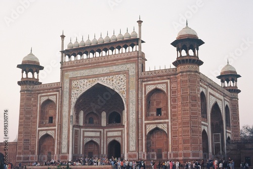 Fotografi taj mahal agra india