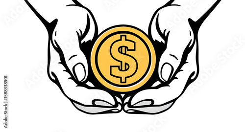 Hand holding money, Hand with cash, Money in hand, Financial success, Payment concept, Business investment, Salary payout, Economic transaction, Dollar in hand, Giving money, Taking money, Wealth tran