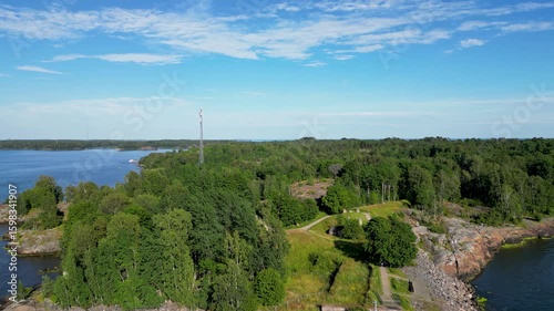 Wallpaper Mural Vallisaari Island is a scenic island in the Helsinki archipelago, located between Suomenlinna and Santahamina in Helsinki, Finland. Once a military island, it opened to the public in 2016 and is now k Torontodigital.ca
