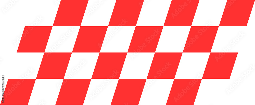 Obraz premium red and white stripes
