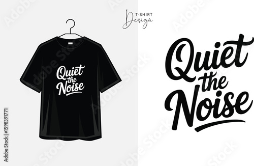 Motivational Hand Lettering Typography T-Shirt Design


