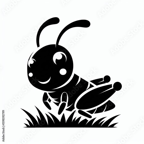 grasshopper silhouette