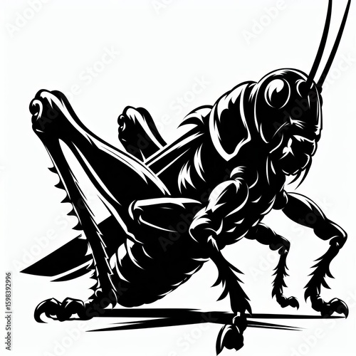 grasshopper silhouette