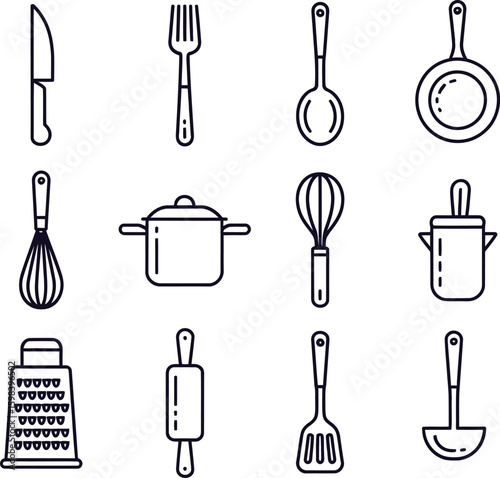 Kitchen Utensil Collection utensils cooking
