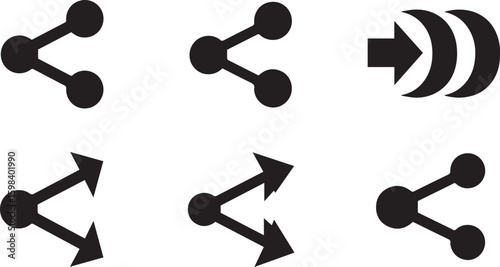 Sharing Vector Set | Cooperation and Generosity Icons