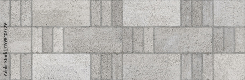 Textura de empedrado gris natural, de estilo rústico para simulaciones de materiales o decoración