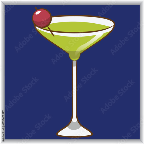 Cocktail Beverage Vector