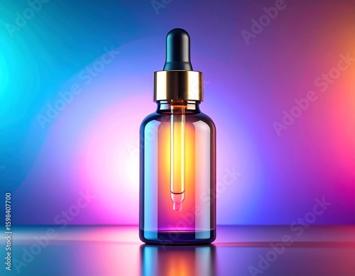 Serum bottle dropper skincare beauty product essence