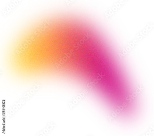 Blurry Gradient Shape: Holographic Fluid Aura & Iridescent Organic Bubble
