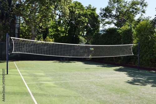 Wallpaper Mural Empty volleyball court in a beautiful place Torontodigital.ca