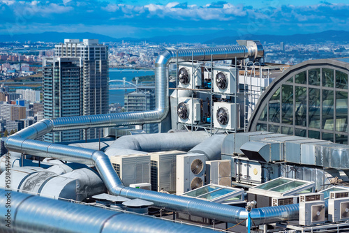 Ventilation equipment on ro...