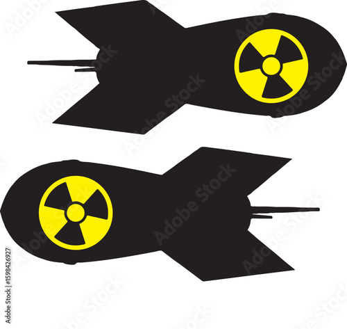 nuclear power plant ,radiation, radioactive, sign, symbol, nuclear, danger, icon, warning, illustration, vector, atomic, radioactivity, atom, hazard, safety, toxic, power, risk, energy, caution, yello