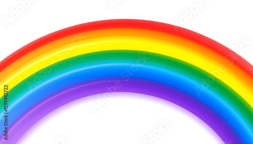 Colorful rainbow graphic