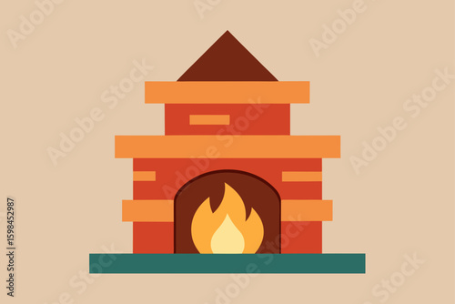 the layered hearth 