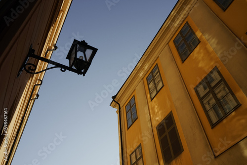 Wallpaper Mural Low angle view of buildings Torontodigital.ca