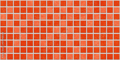 Panoramic mosaic tile gresite texture, ceramic pattern background for design and decoration