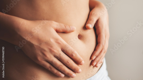 Wallpaper Mural Body care, pregnancy or diet concept  Torontodigital.ca