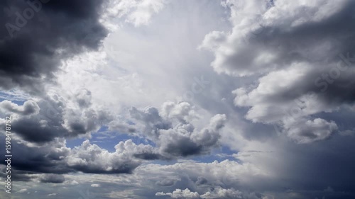 Speeded-up Clouds.
Cumulus clouds timelapse.