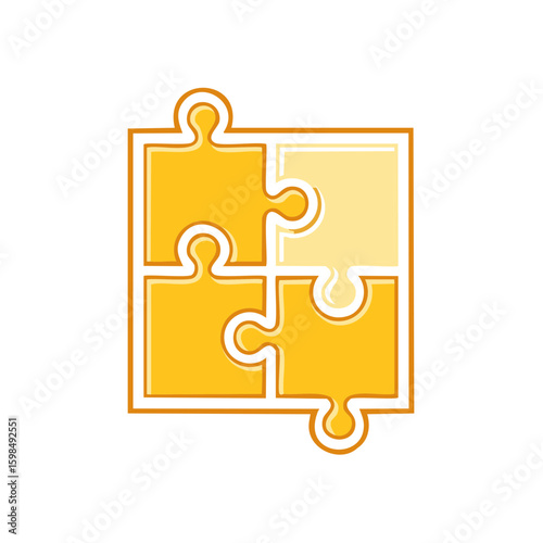 Jigsaw Puzzle Pieces Fit Together, Solving Problems, Building Business Teamwork
