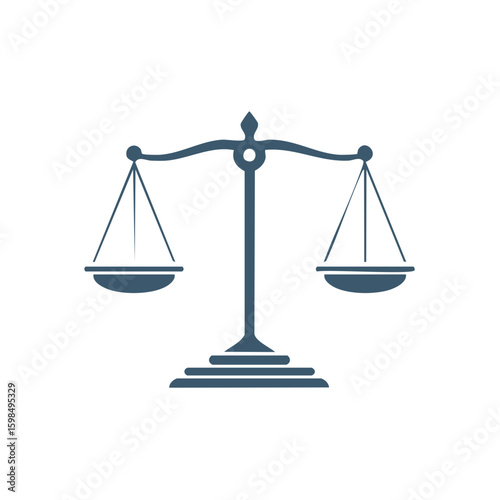 Scales of Justice Symbol: Law, Balance, Fairness, and Equality Illustration