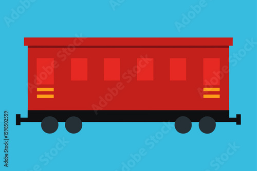 empty freight train boxcar.svg