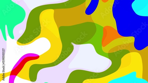 Colorful Abstract background animation video
