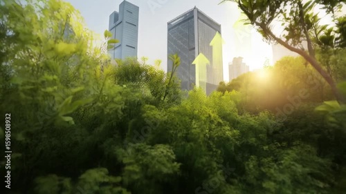 Sustainable growth: Green finance in urban development leading toward business success.