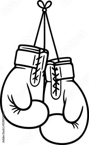 Boxing Gloves SVG Cut Files for Cricut & Silhouette