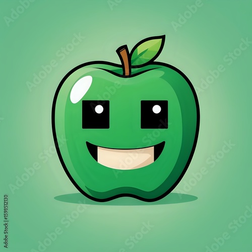 illustration of an apple