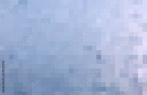 Abstract Pixelated Light Blue Texture. The soft blue gradient and minimalistic style. For abstract art, tech-themed visuals, graphic design