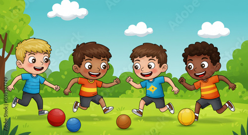 Outdoor Fun: Engaging Ball Game Ideas for Kids to Combat Excessive Screen Time