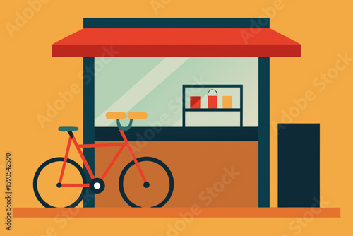 bicycle in the street