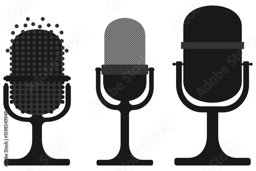 Stylish Microphones for Music, Podcast, and Voice Recording