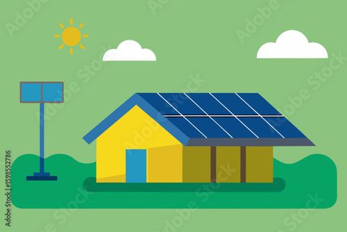 solar panel with solar panels