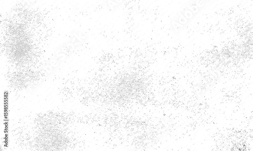 High-resolution halftone texture overlay. Monochrome speckled background with a subtle, vintage-inspired grain effect.