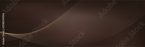 Abstract Music background. Big Data Particle Flow Visualisation chemical industry. Science infographic futuristic illustration. Sound wave. Premium background design with mocha mousse sound wave