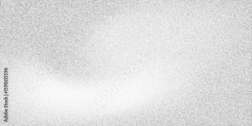 Silver foil background with metal mirror texture. Chrome gradient surface with light gloss simple abstract.
