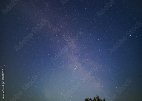 Fototapeta Naklejka Na Ścianę i Meble -  The beautiful Milky Way in the summer sky