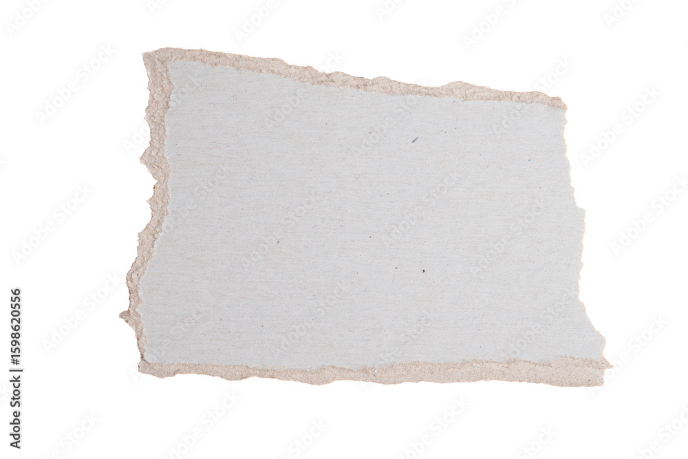 Obraz premium Torn silver paper scrap on black background 