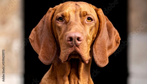 Close-up portrait of a dog