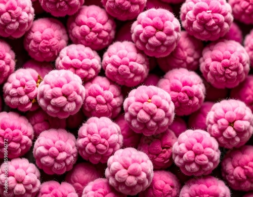 Close-up view of many pink berries