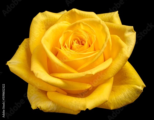 Close-up yellow rose