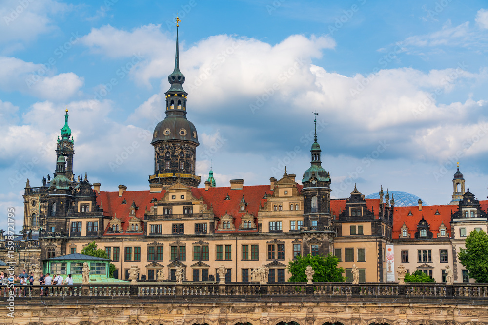 Fototapeta premium Dresden Castle, a museum complex in Dresden, Germany